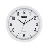Carven Clock 300mm Frame White
