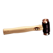 Thor 70MM Face Wood Handle 6000G Copper Hammer