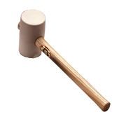 Thor 74MM Face Wood Handle 850G White Rubber Mallet