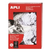 Apli Strung Tickets 13x20mm White 1000 Box