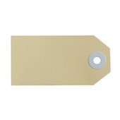 Avery Shipping Tags No 2 82x41mm Buff 1000 Box