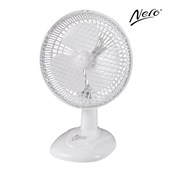 Nero Portable Desk Fan Electric White