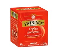 Twinings English Breakfast Tea Bags 10 Pack