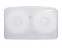 Livi 5505  Double Jumbo Toilet Tissue Dispenser Each Sold as Each 6 in a Carton