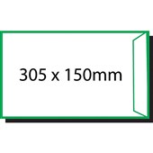 Cumberland Envelope Zip Seal Pocket 305x150mm Gold 250 Box