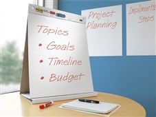 Post It 563 Easel Pad Super Sticky Table Top White Sold as Each 6 in a Pack