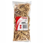 Esselte Rubber Bands 500g Size 65 Natural Bag