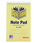 Spirax 563A Reporters Note Book To Open 200 Pages Sold as Each 10 in a Pack