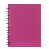 Spirax 511 Notebook Hard Cover A5 Pink Sold as Each 5 in a Pack