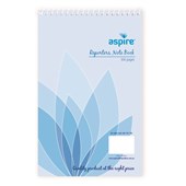 Aspire Spiral Reporter Notebook Top Opening 300 Pages Sold as Each 10 in a Pack