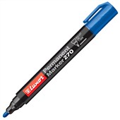 Luxor 270 Permanent Marker Bullet Tip Blue Each Sold as Each 10 in a Box