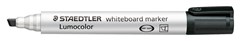 Staedtler 351 Lumocolor Whiteboard Marker Chisel Point Black Sold as Each 10 in a Box