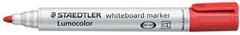 Staedtler 351 Lumocolor Whiteboard Marker Bullet Point Red Sold as Each 10 in a Box