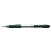 Pilot BPGP Super Grip Medium Ballpoint Pens Black 12 Box
