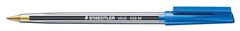 Staedtler Stick 432 Medium Ballpoint Pens Blue 10 Box