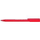 Staedtler Stick 432 Medium Ballpoint Pens Red 10 Box