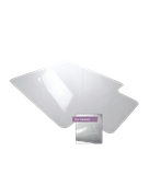 Floortex Pvc Chair Mat Carpet Low Pile 114X135 Keyhole Each