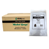 Aspire Bin Liners Everyday 120L Black 25 Per Pack Sold as Each 10 in a Box