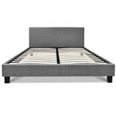 Aspire Double Bed  Fabric Grey