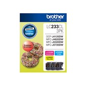 Brother LC233 Ink Cartridge Colour Pack