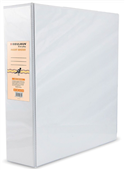 Bibbulmun  Insert Binder A4 3D Ring 50mm White