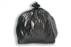 Bin Liner Rubbish Bag 82Ltr Black Roll 50