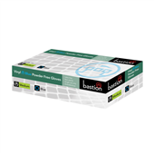 Bastion Gloves Vinyl Blue Powder Free X Large Pack 100 Sold as Each 10 in a Box