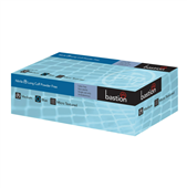 Bastion Nitrile Diamond Grip Long Cuff Blue Powder Free X Large Box 50