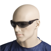 Bastion Safety Glasses Smoke Lens UV400 Rated Each