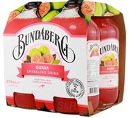 Bundaberg Guava 375ml 4 Pack Sold as Each 6 in a Box