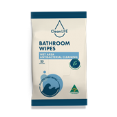 CleanLIFE Bathroom Wipes Soft Pack 25 Each 9 per Box