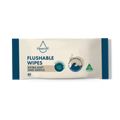 CleanLIFE Flushable Wipes Soft Pack 40 Each Sold as Each 12 in a Box