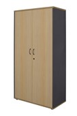 Rapid Span Storage Cupboard  Natural Oak