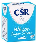 CSR White Sugar Sticks 50 Pack Sold as Each 12 in a Box