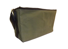 Canvas Tool Bag with Zip  6 Pockets