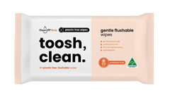 CleanLIFE Body  Toosh Clean 80 Flushable Wipes