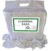 Cleaning Rags  White Singlet 20kg