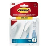 3M Command BATH173ES Pack 3 Box 6