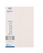 Quill Board 210gsm A4 100 Sheet Cream