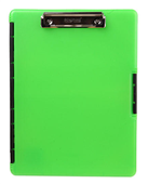 Dexas Slimcase Two Side Opening Neon Green