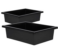 Visionchart Standard Tote Tray  Black