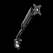 Executive Single Gas Spring Monitor Arm  Black