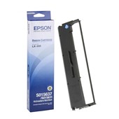 Epson S015637 Black Fabric Ribbon LX350 Each