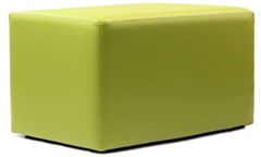 Durafurn Ottoman Rectangle  Green
