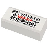 Faber Eraser Large PVC Free White Sold as Each 20 in a Carton