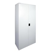 GO Swing Door Cupboard  2000mm H x 910mm W x 450mm D Silver Grey