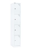 GO Steel 4 Door Locker  White China PC 305mm