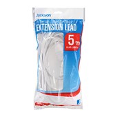 Jackson Extension Lead 5m White Each