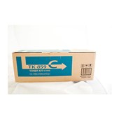 Kyocera TK859C Toner Cartridge Cyan