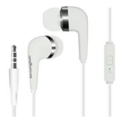 Kensington Stereo Earphones with Carry Case White